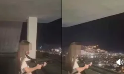 Alanya’da tepki çeken görüntü! Küçük kızın elinde uzun namlulu silah