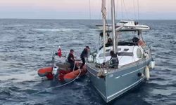 Demre açıklarında 2 İsrail vatandaşının bulunduğu “Danipus” kurtarıldı