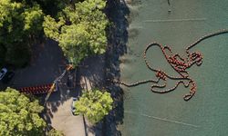 Phaselis’te deniz kirliliğine karşı 575 metrelik bariyer