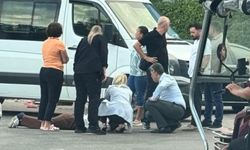 Yaralı genç kıza ilk müdahale Rektör Özlenen Özkan'dan