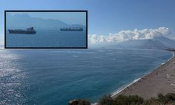 Antalya'da günlerdir demirleyen dev gemiler döndü!