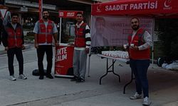SP Antalya Gençlik Kolları’ndan üniversite öğrencilerine “Hoş geldin” standı