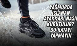 Yağmurda ıslanan ayakkabı nasıl kurutulur? İşte doğru bilinen yanlışlar
