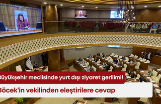Antalya Büyükşehir Meclisinde yurt dışı ziyaret gerilimi! Böcek’in vekilinden eleştirilere cevap