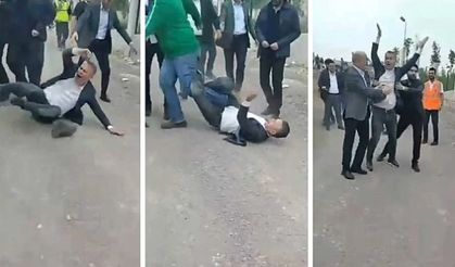 AKP'li meclis üyesinden oscarlık performans! CHP’li başkanın önünde kendini yerlere attı!