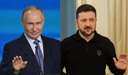 Putin ve Zelenski perşembe günü Türkiye’ye geliyor