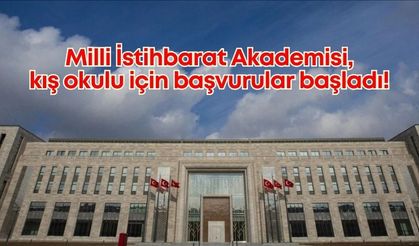 Milli İstihbarat Akademisi, kış okulu için başvurular başladı!