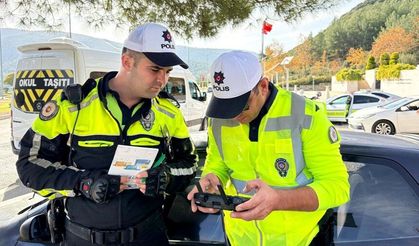 Muğla'da drone destekli trafik denetimi: 40 sürücüye 123 bin TL ceza