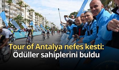 Tour of Antalya nefes kesti: Ödüller sahiplerini buldu