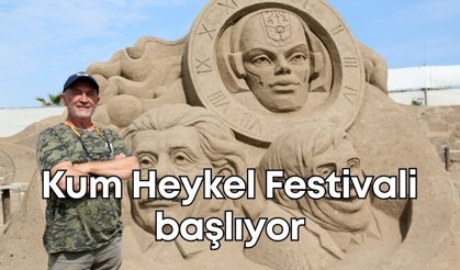Kum Heykel Festivali açılıyor: Bu yıl tema 'uzay'
