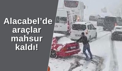 Antalya’da sürpriz kar yağışı: Alacabel’de 25 cm'ye ulaştı