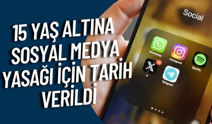 15 yaş altına sosyal medya yasağı için tarih verildi