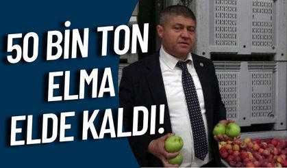 50 bin ton elma elde kaldı!