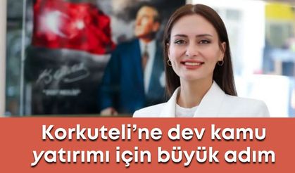 Saniye Caran açıkladı: Korkuteli’ne hükümet konağı için büyük adım