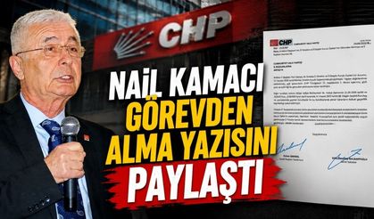 Nail Kamacı görevden alma yazısını paylaştı