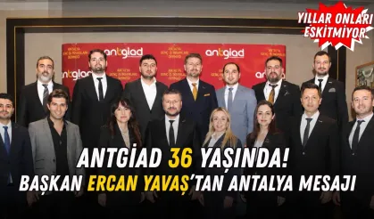 ANTGİAD 36 yaşında! Başkan Ercan Yavaş’tan 'ortak emek' vurgusu
