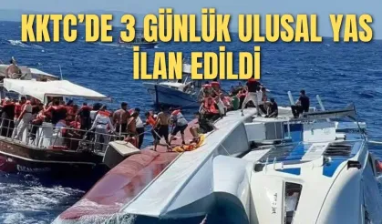 KKTC’de gemi faciası: 3 günlük ulusal yas ilan edildi