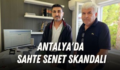 Antalya'da sahte senet skandalı: Aslı adli emanette, fotokopisi yeniden icrada