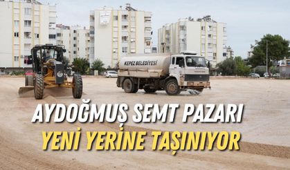 Kepez’de Aydoğmuş Semt Pazarı yeni yerine taşınıyor