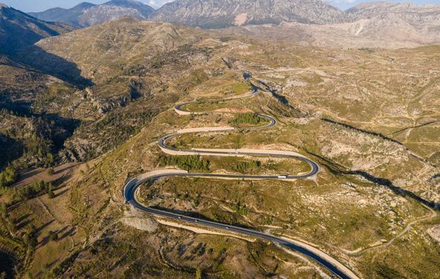 Konya-Antalya arasındaki Taşağıl yolu