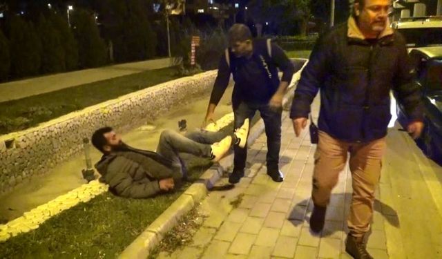 Manavgat'ta aracında sızan alkollü sürücü: "Hanımla kavga ettim"