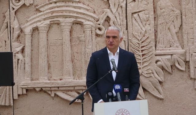 Kültür Bakanı Ersoy Antalya’da konuştu