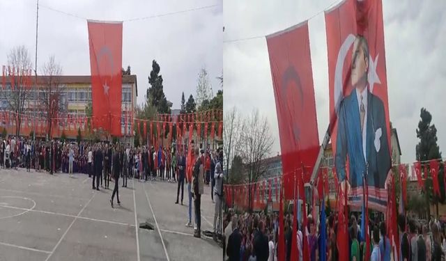 Atatürk'süz 23 Nisan kutlayan AK Partili belediyeye CHP'den uyarı? Alkışlarla geldi...