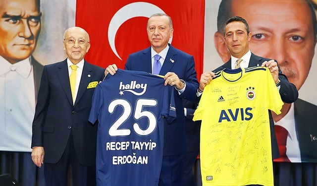 Recep Tayyip Erdoğan: "Ben artık Fenerbahçeli değilim"