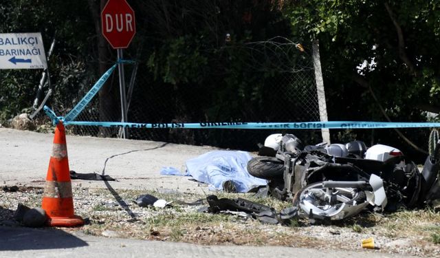 Antalya’daki trafik kazası okul müdürünü hayattan kopardı