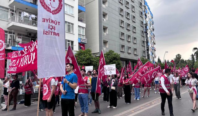 TİP Antalya'dan 1 Mayıs çağrısı: "Emeğimiz için yürüyoruz!"
