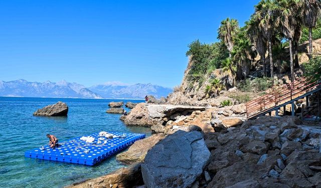 Antalya'da 30 yıllık hasret bitti! Bambus Plajı halka açılıyor!