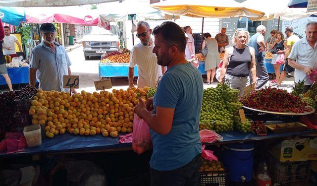 Antalya Kepez Cumartesi Pazarı’nda güncel sebze ve meyve fiyatları (20 Temmuz 2024)