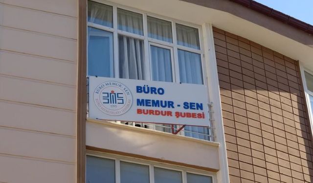 Büro Memur-Sen Burdur Şubesi hizmete açıldı