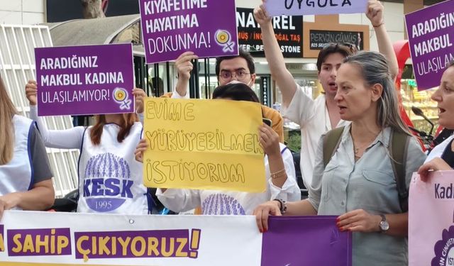 Antalya’da kadınlar ‘yaşamak’ için haykırdı: İstanbul Sözleşmesi yaşatır!