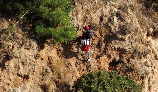 Antalya'da film sahnesini aratmayan görüntüler!