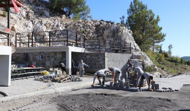 Antalya’da tarihi göç yolunun kesiştiği adrese dokunuş! Akmuğar Çeşmesi yenileniyor