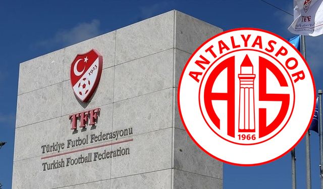 Antalyaspor’dan TFF yönetimine destek