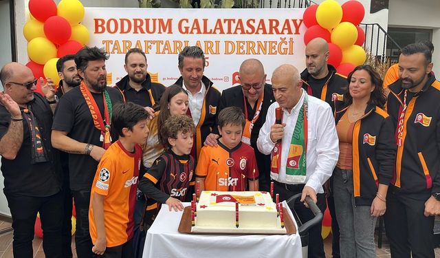 Bodrum'da Galatasaray tutkusu lokal açtırdı