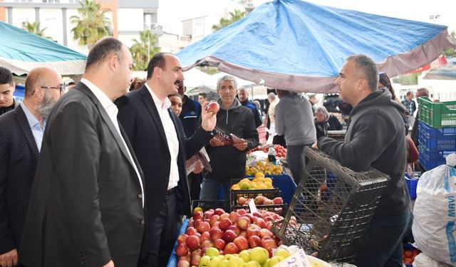 Pazar fiyatları Başkan Kotan’ı şok etti