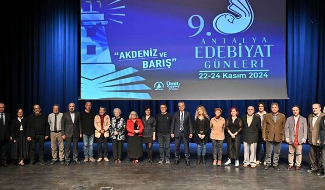 Antalya’da 9. Edebiyat Günleri başladı