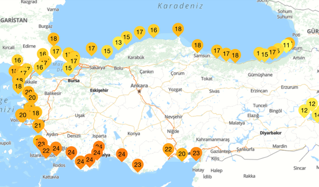 Akdeniz soğumadı! Karadeniz ve Marmara tehlike altında!