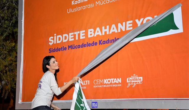 "Şiddetin bahanesi olmaz" dediler, söküp attılar