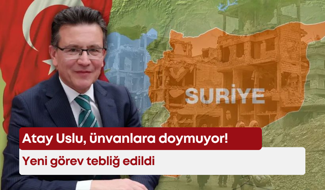 Antalya Milletvekili Uslu’ya kritik görev!
