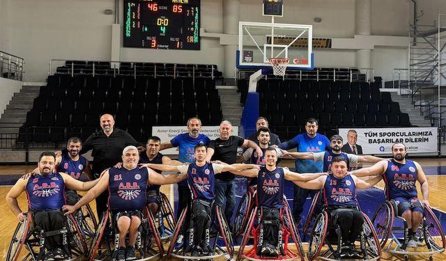Antalya artık Tekerlekli Sandalye Basketbol Süper Ligi’nde…