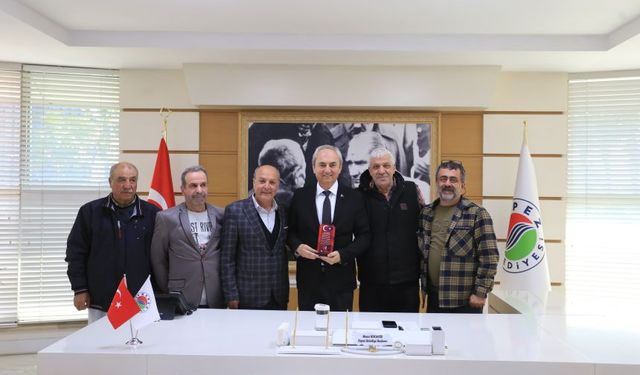 Antalya'da yaşayan Gaziantepliler Başkan Kocagöz’ü ziyaret etti