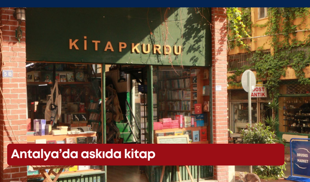 Antalya’da askıda kitap