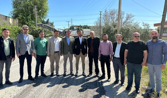 Antalya’da Aspendos Antik Tiyatrosu’na giden yol yenileniyor