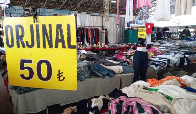 Antalya’da o pazarda ne alırsan al 50, 100, 200 TL