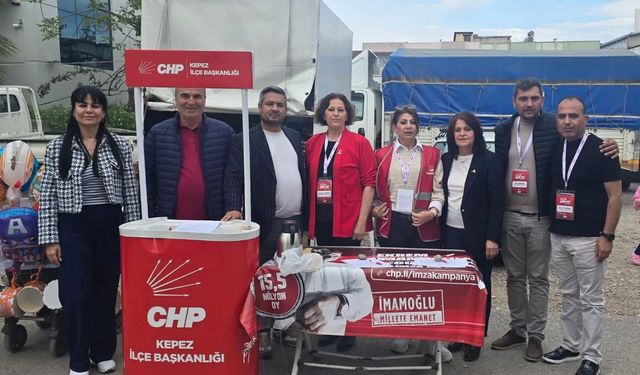 CHP Kepez İlçe Başkanı Gökhan Ölmez: Halkın gündemi tutuklamalar ve Ekrem İmamoğlu