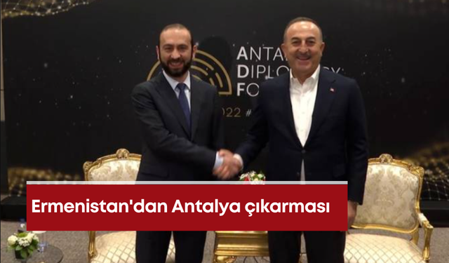 Ermenistan'dan Antalya çıkarması